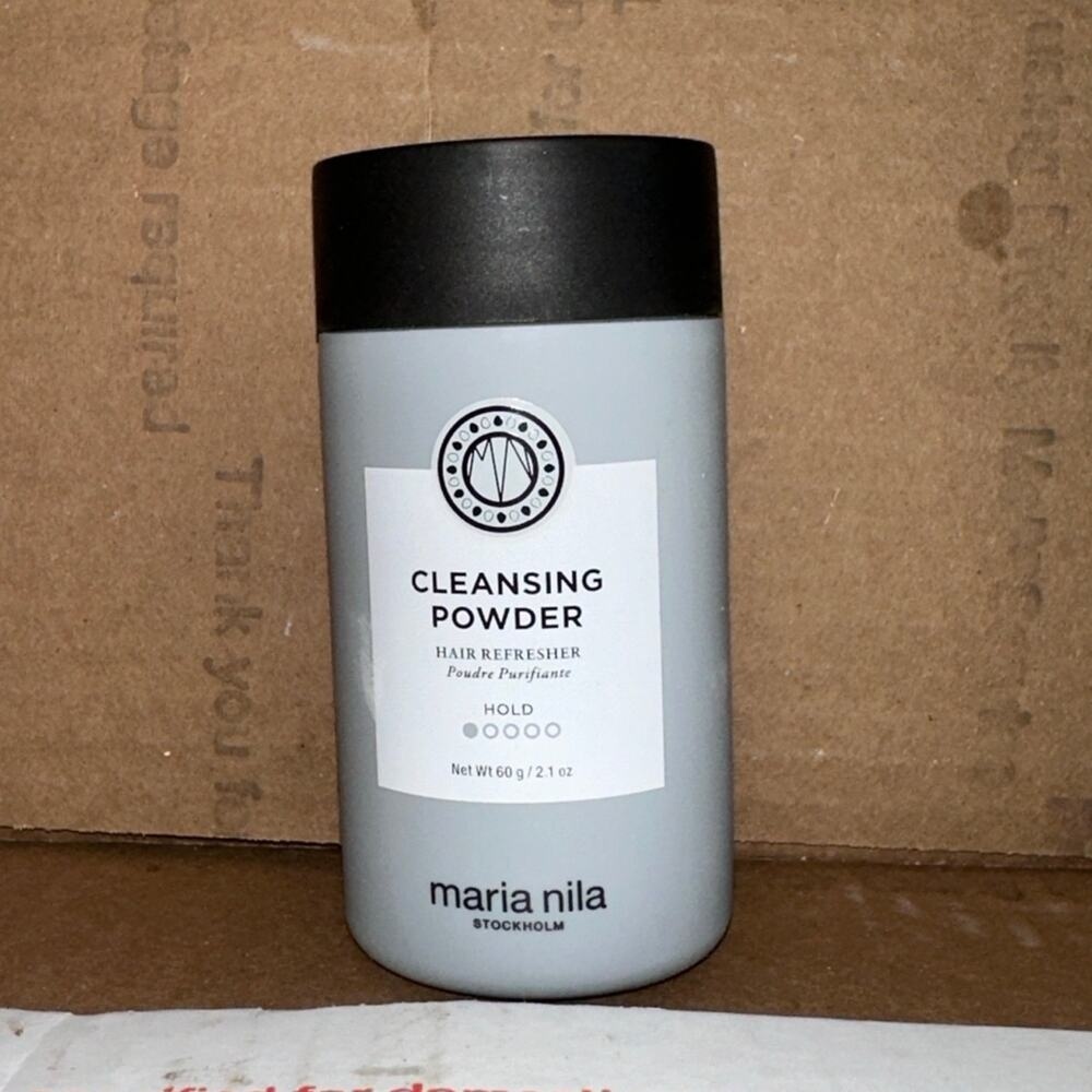Maria Nila Cleansing Powder Hair Refresher 60g 2.1oz Stockholm Vegan Dry Shampoo